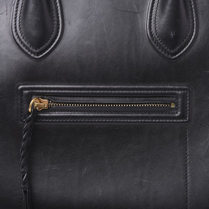 Celine Supple Calfskin Medium Phantom Luggage Black 11 of 11