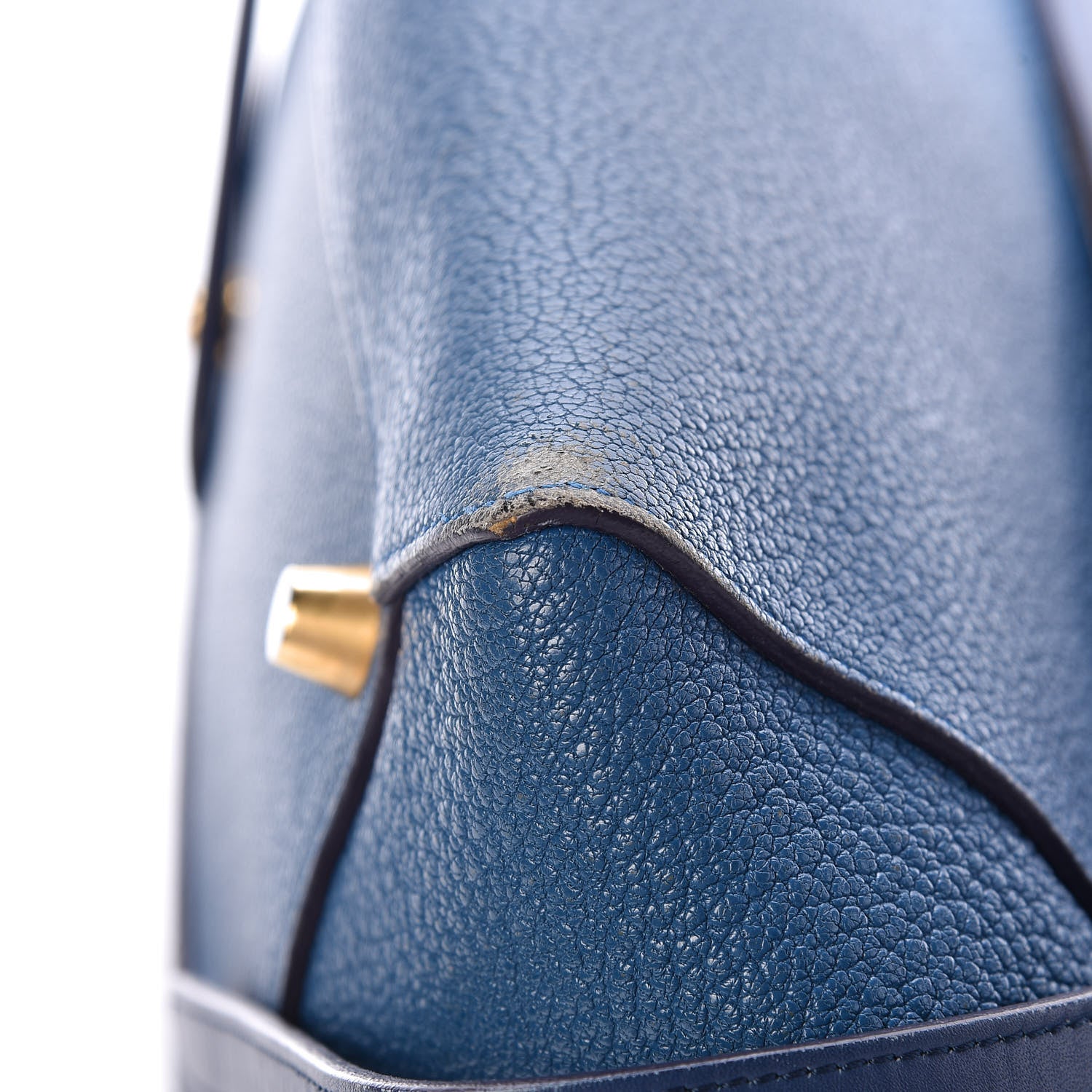 Celine Goatskin Smooth Calfskin Mini Belt Bag Sea 14 of 18