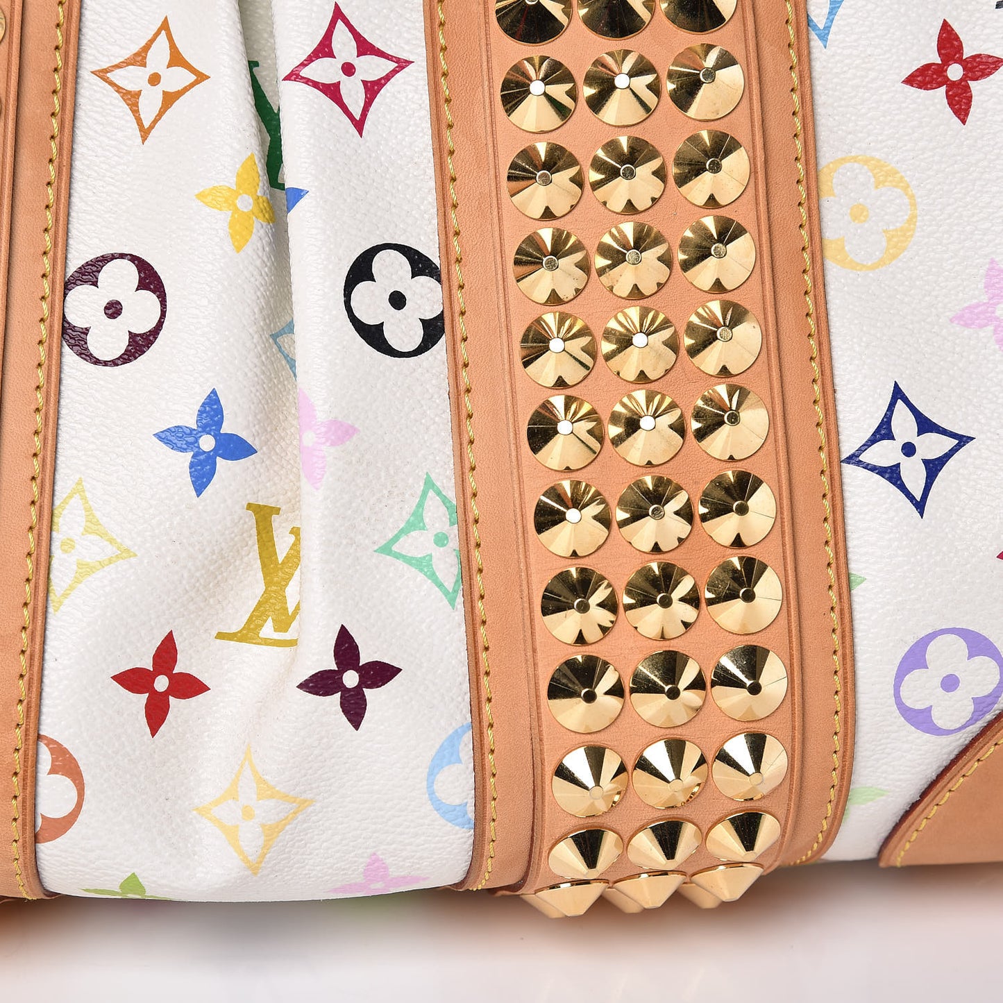 Monogram Multicolor Courtney MM White