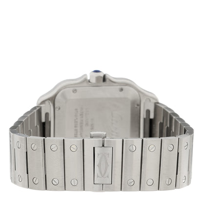 Cartier Stainless Steel 39.8mm Santos De Cartier Automatic Watch 3 of 4