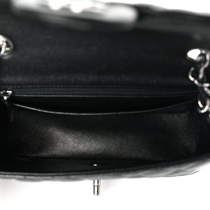 Chanel Iridescent Caviar Quilted Mini Rectangular Flap Black 5 of 10