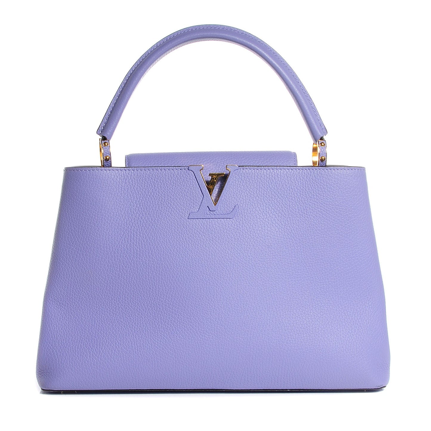 Taurillon Capucines MM Lilac