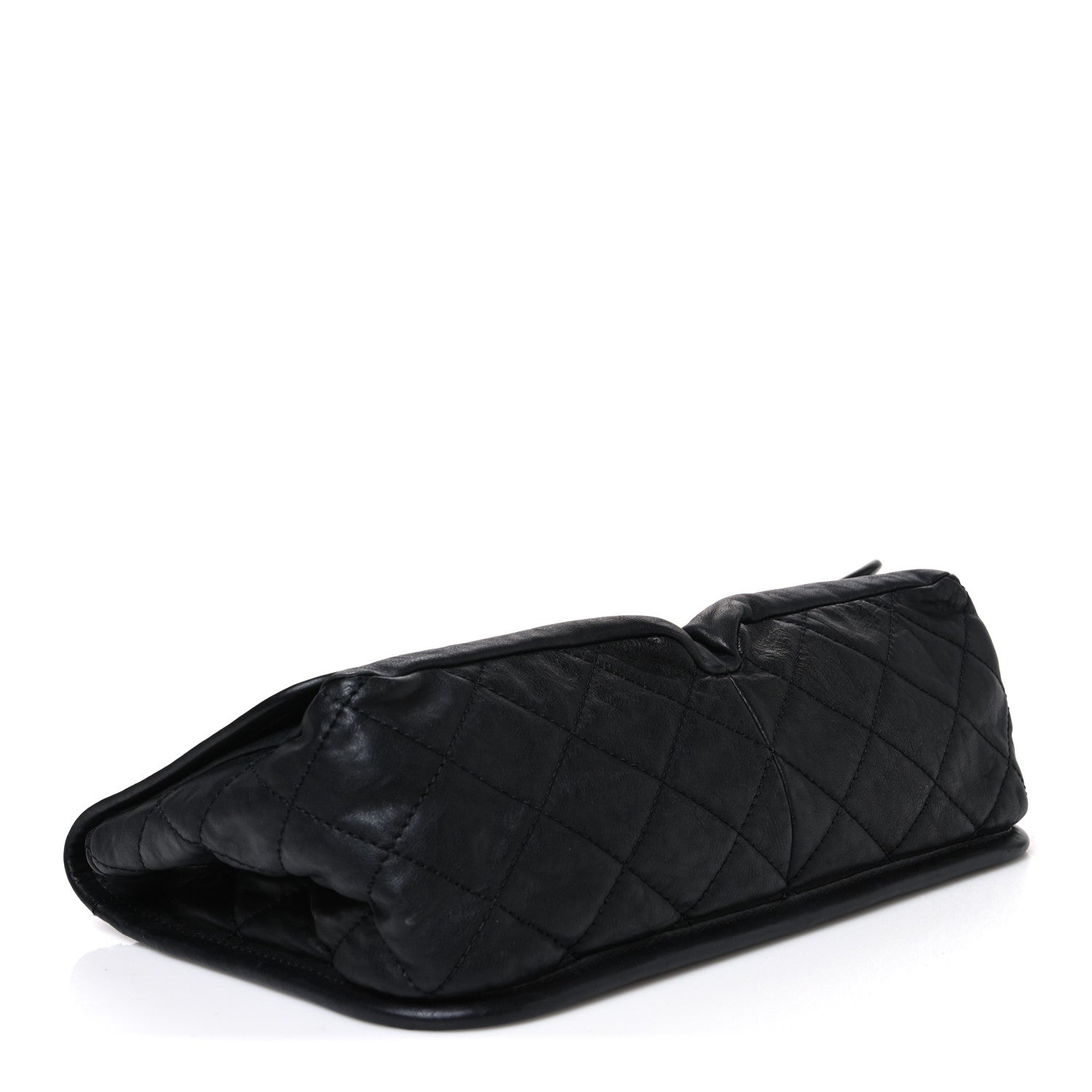 Chanel Aged Calfskin Quilted 2.55 Reissue Chain Flap Black 4 of 10