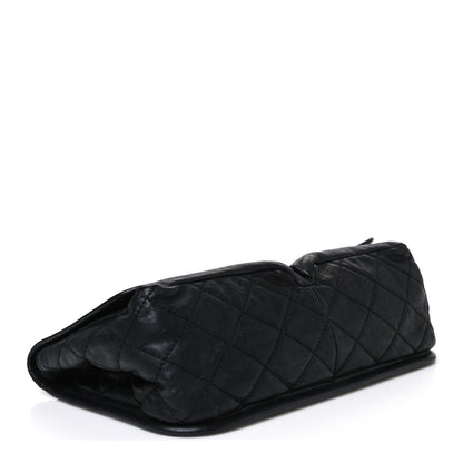 Chanel Aged Calfskin Quilted 2.55 Reissue Chain Flap Black 4 of 10