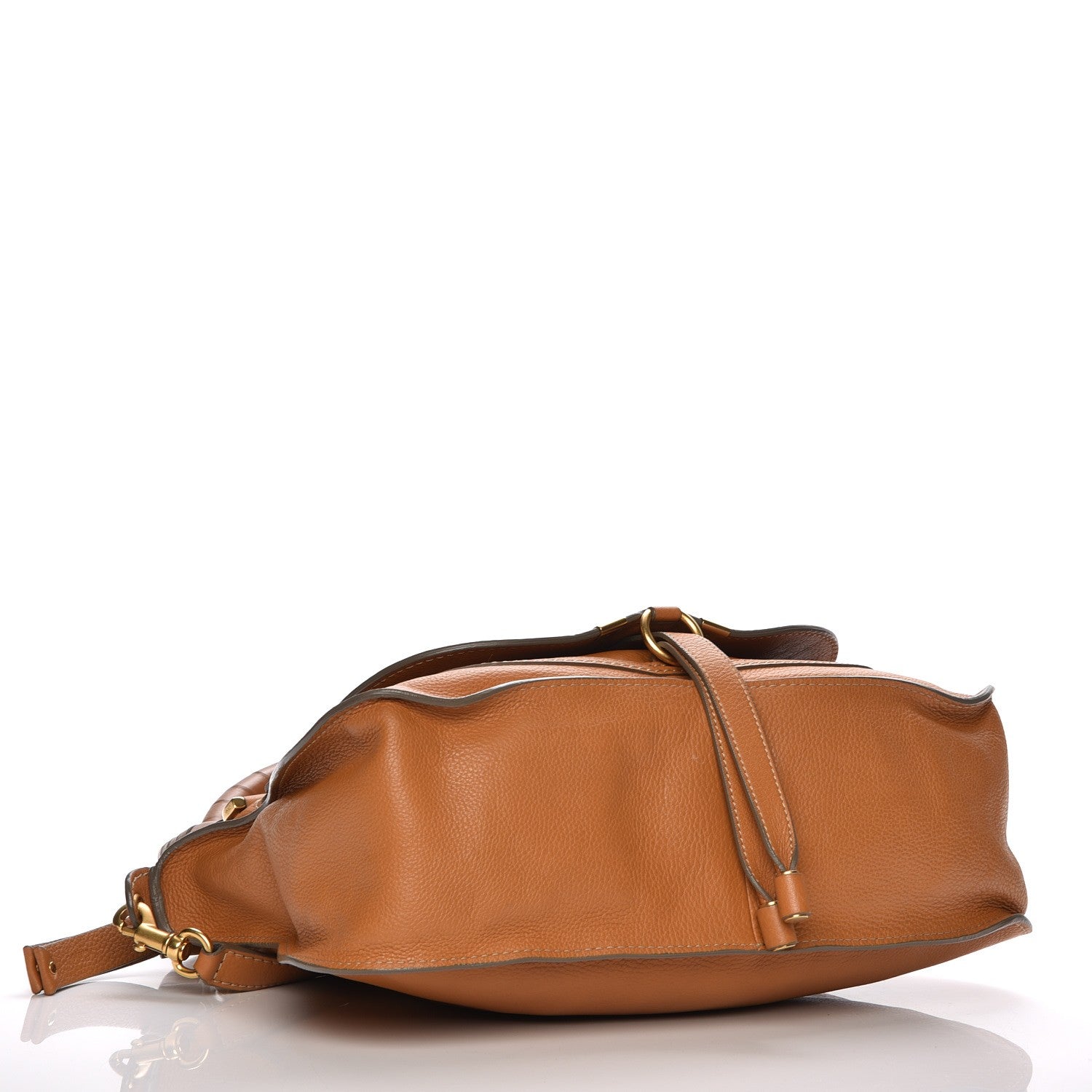 Chloe Calfskin Medium Marcie Satchel Tan 5 of 9