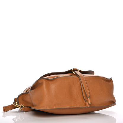 Chloe Calfskin Medium Marcie Satchel Tan 5 of 9