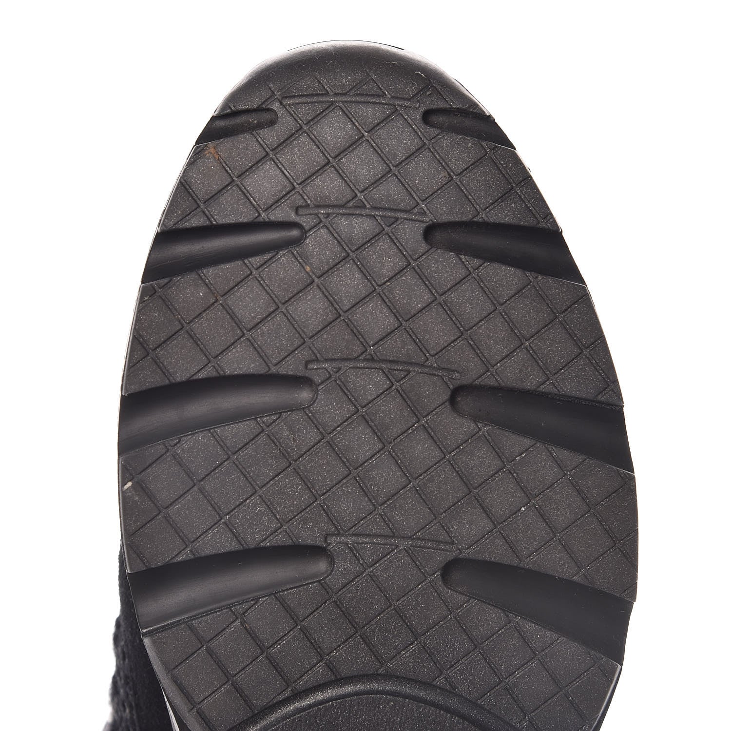 Chanel Tweed Suede Goatskin CC Sneakers 38 Black White 15 of 16