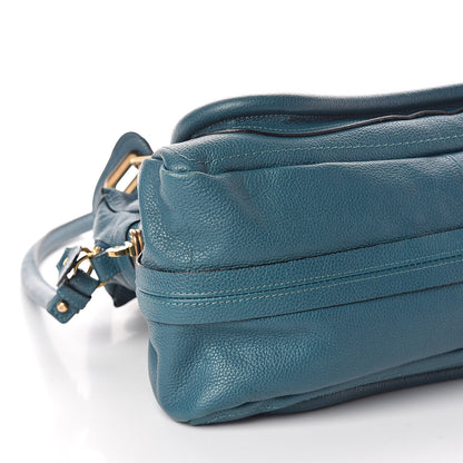 Chloe Calfskin Medium Paraty Peacock Blue 8 of 11