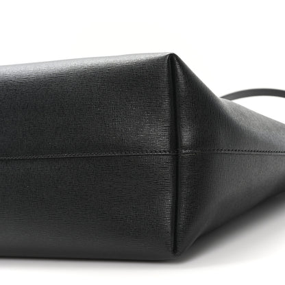 Fendi Vitello Elite Cuoio Monster Buggies Medium Roll Tote Black Multicolor Blue Cobalto 10 of 11