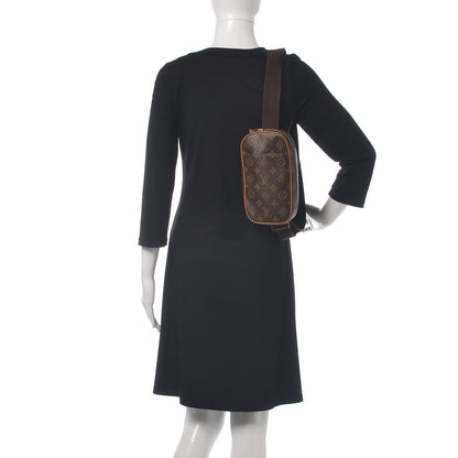 Louis Vuitton Monogram Pochette Gange 2 of 9