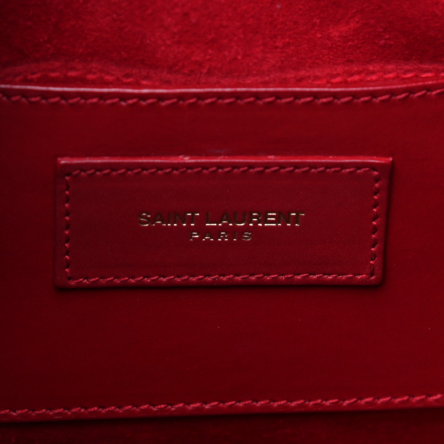 Saint Laurent Calfskin Classic Baby Duffle Red 6 of 21