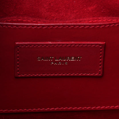 Saint Laurent Calfskin Classic Baby Duffle Red 6 of 21