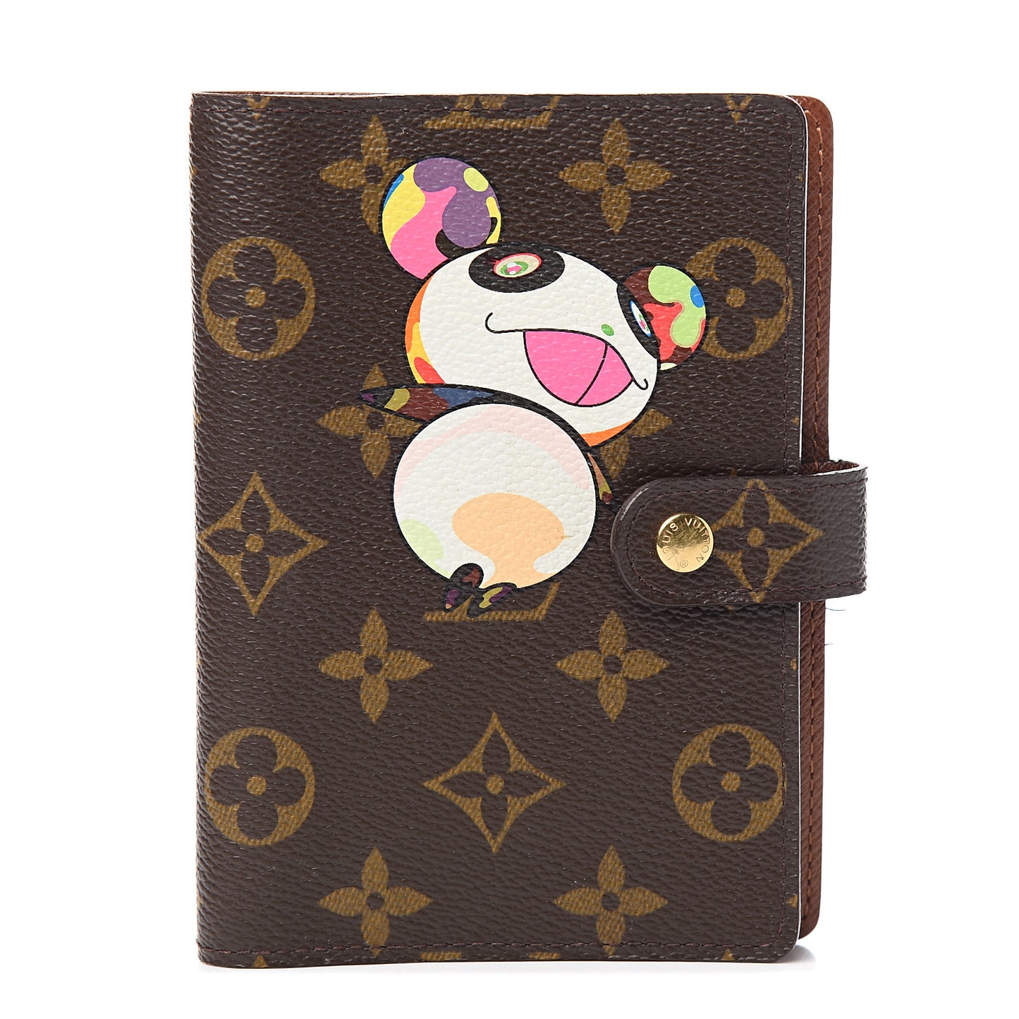 Monogram Panda Small Ring Agenda Cover