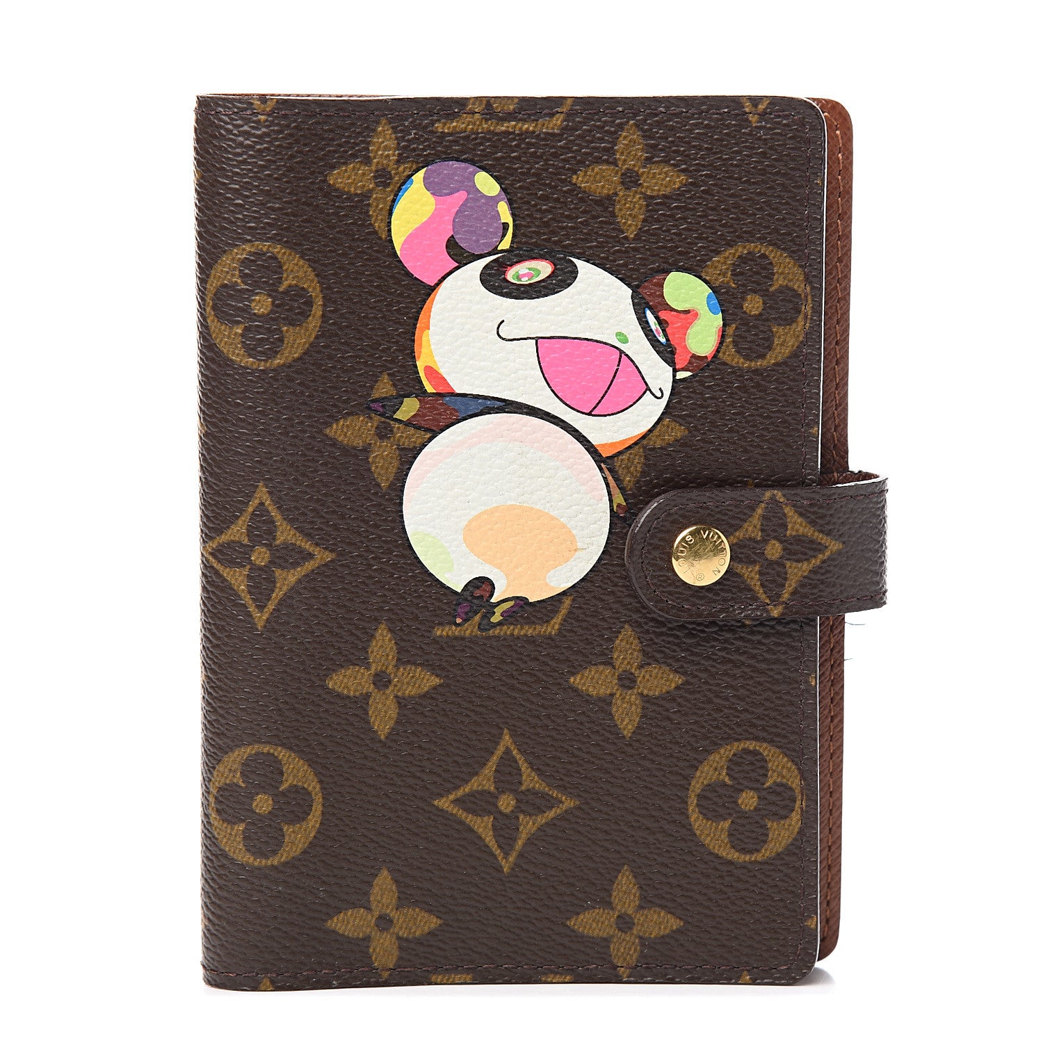 Louis Vuitton Monogram Panda Small Ring Agenda Cover 1 of 6