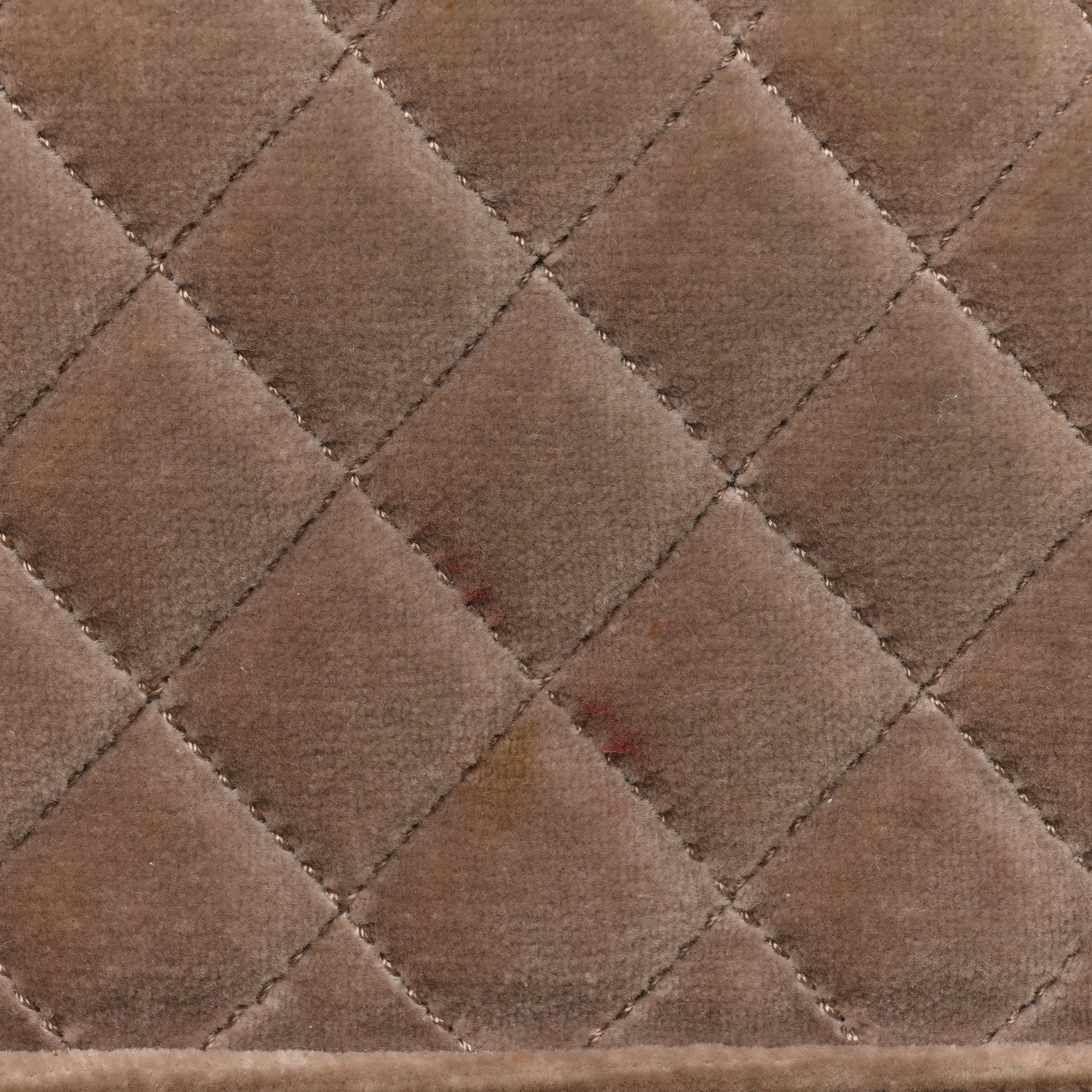 Chanel Velvet Quilted Small Boy Flap Beige 16 of 18