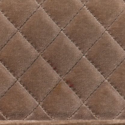 Chanel Velvet Quilted Small Boy Flap Beige 16 of 18