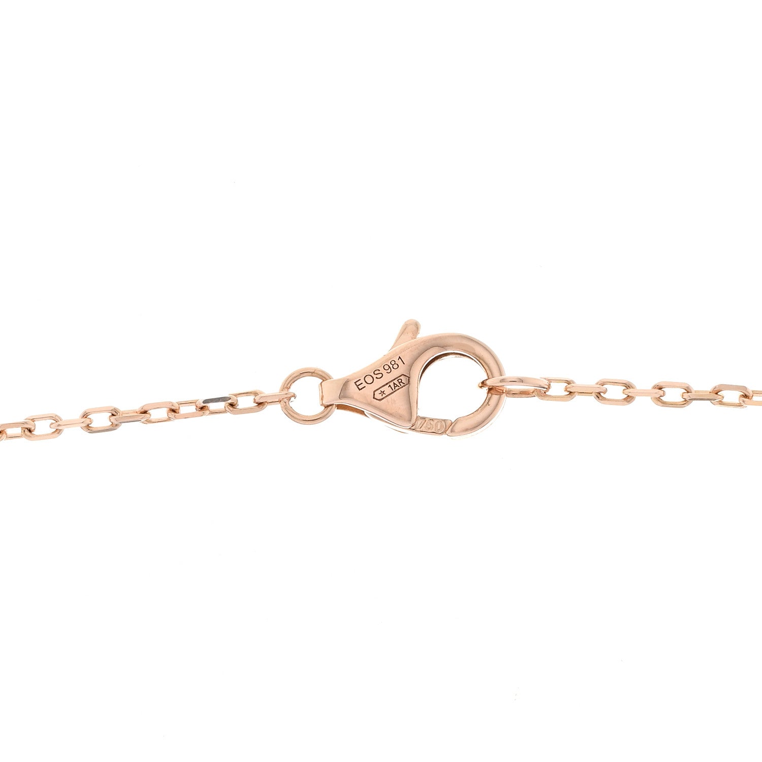 Cartier 18K Pink Gold Diamond Juste Un Clou Pendant Necklace 4 of 6