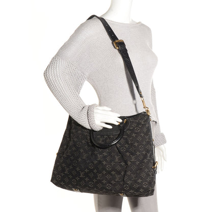 Louis Vuitton Denim Neo Cabby GM Black 2 of 7