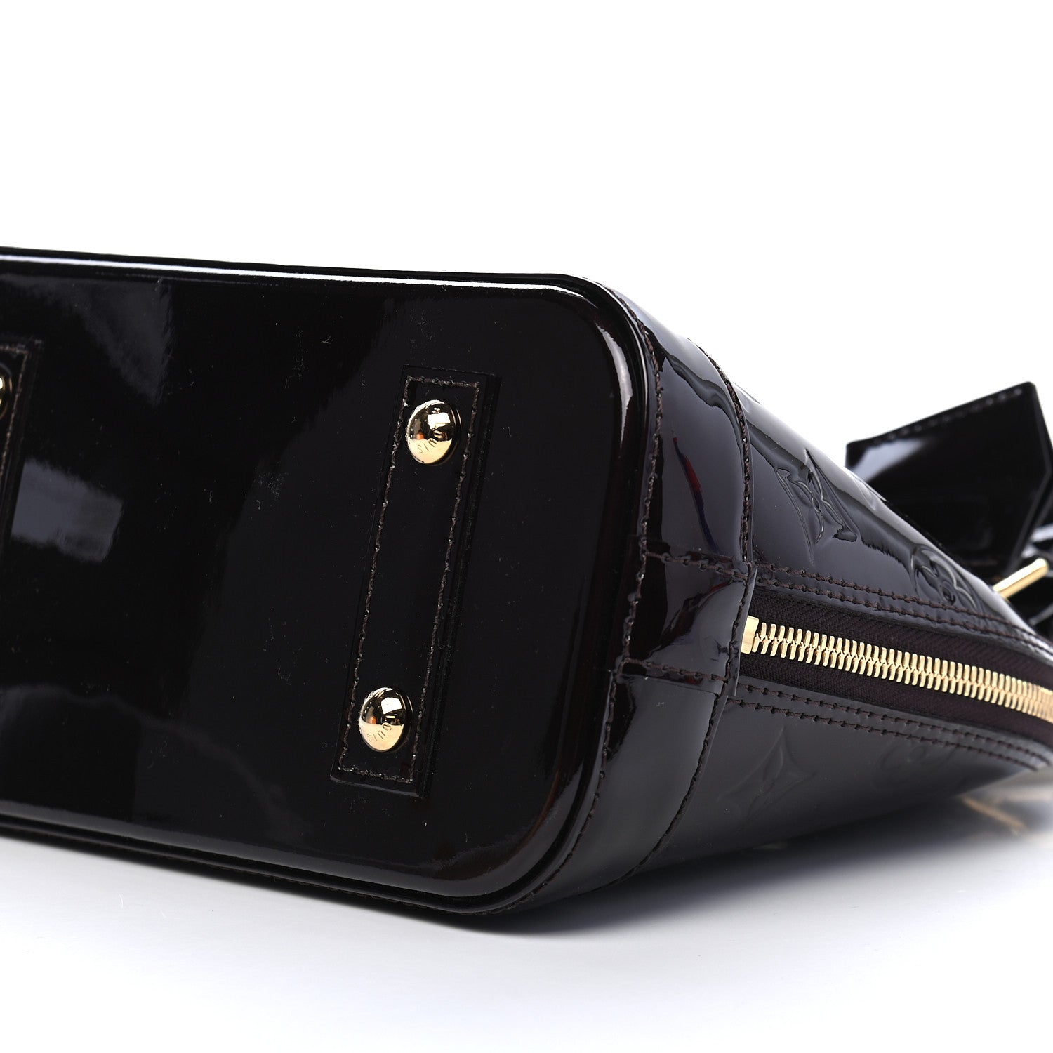 Louis Vuitton Vernis Alma BB Amarante 9 of 9