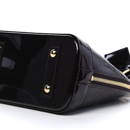 Louis Vuitton Vernis Alma BB Amarante 9 of 9