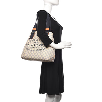 Louis Vuitton Damier Azur Beach Cabas PM 2 of 14