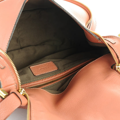 Chloe Calfskin Medium Marcie Crossbody Bag Coral 5 of 11