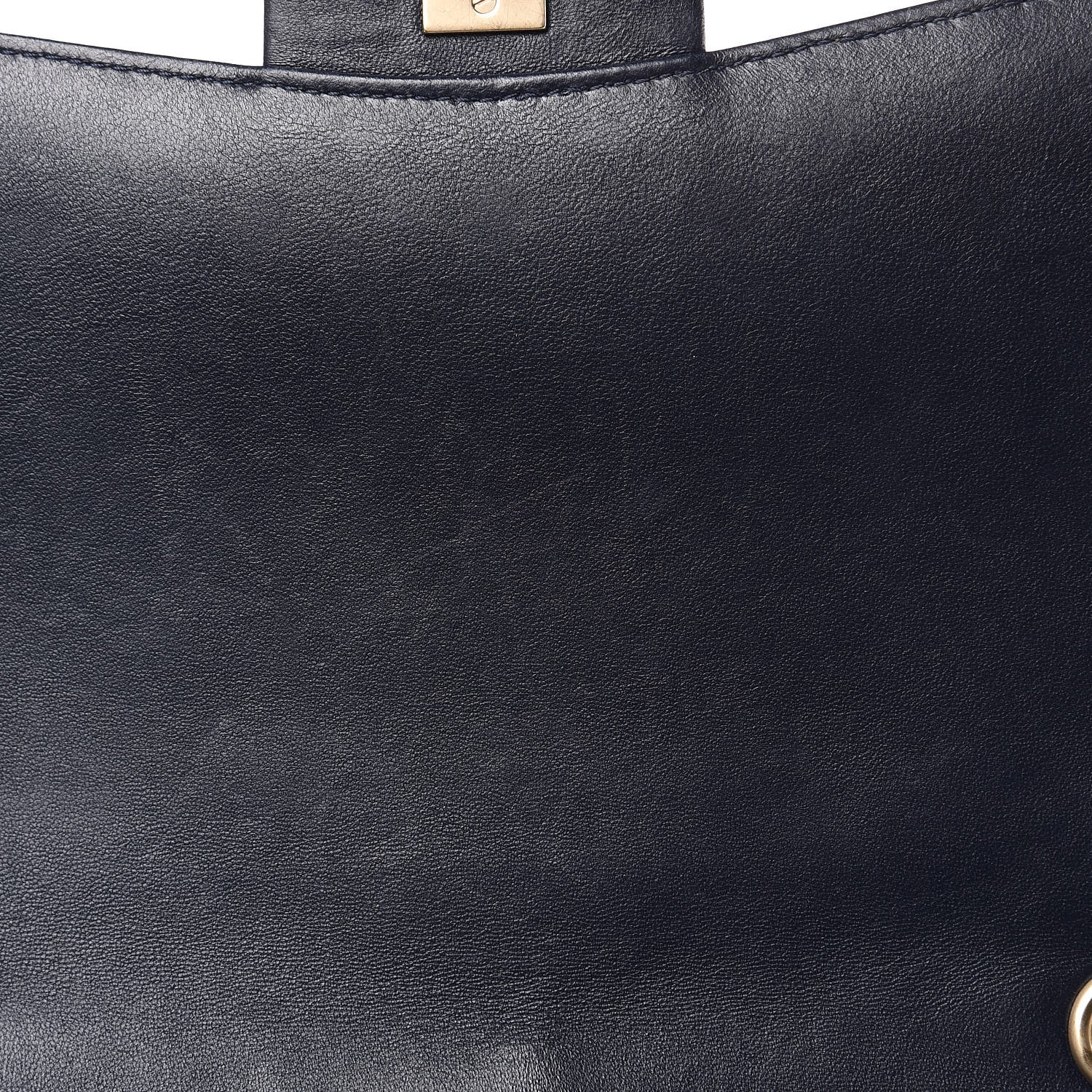 Chanel Lambskin Quilted Jumbo Mademoiselle Chic Flap Navy 13 of 16