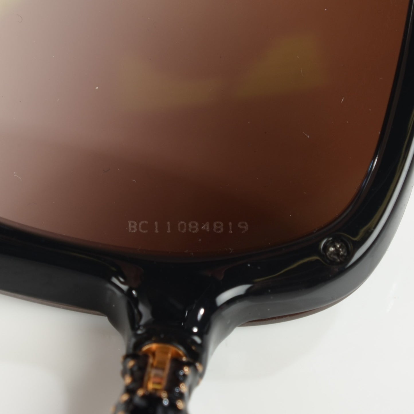 Studded Square Sunglasses 6036 Black