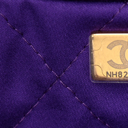 Chanel Shiny Calfskin Quilted Small Chanel 22 Purple 8 of 11
