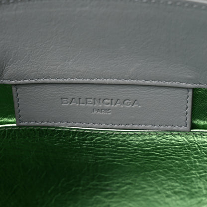 Balenciaga Calfskin Papier Mini A4 Zip Around Tote Gris Glace 5 of 12