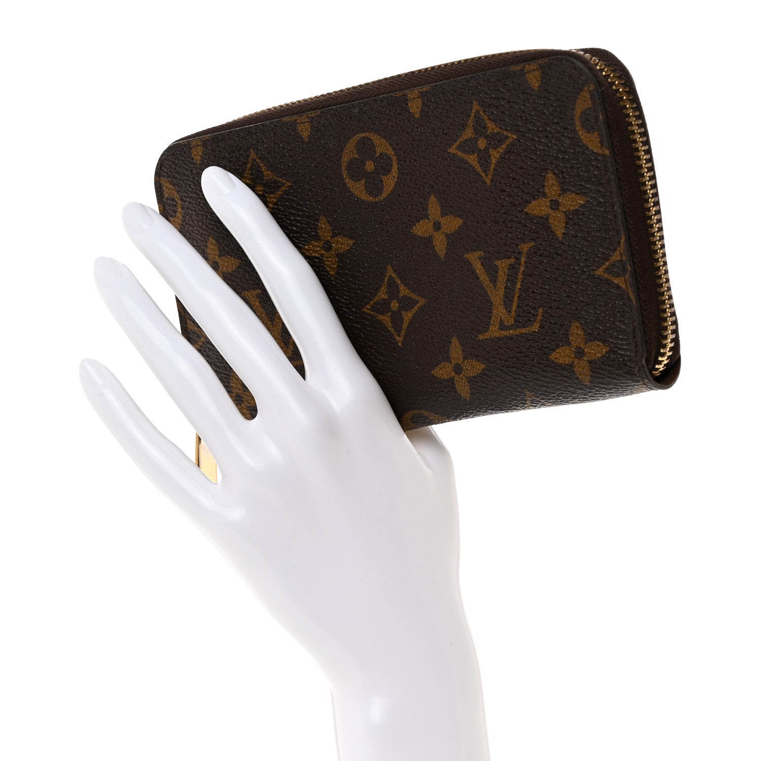 Louis Vuitton Monogram Zippy Compact Wallet 2 of 8