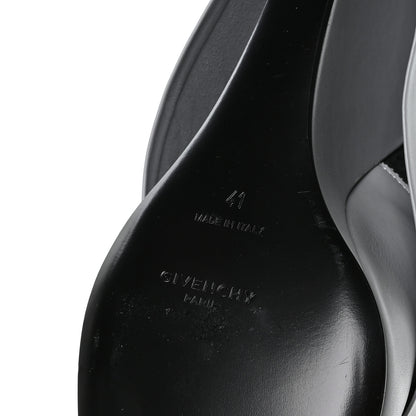 Givenchy Calfskin Shark Lock Pant Boots 41 Light Grey 7 of 7