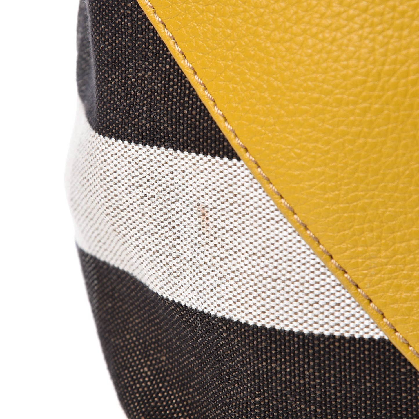 Canvas Mega Check Calfskin Chevron Medium Hobo Multicolor