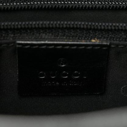 Gucci Monogram Bardot Shoulder Bag Black 6 of 13
