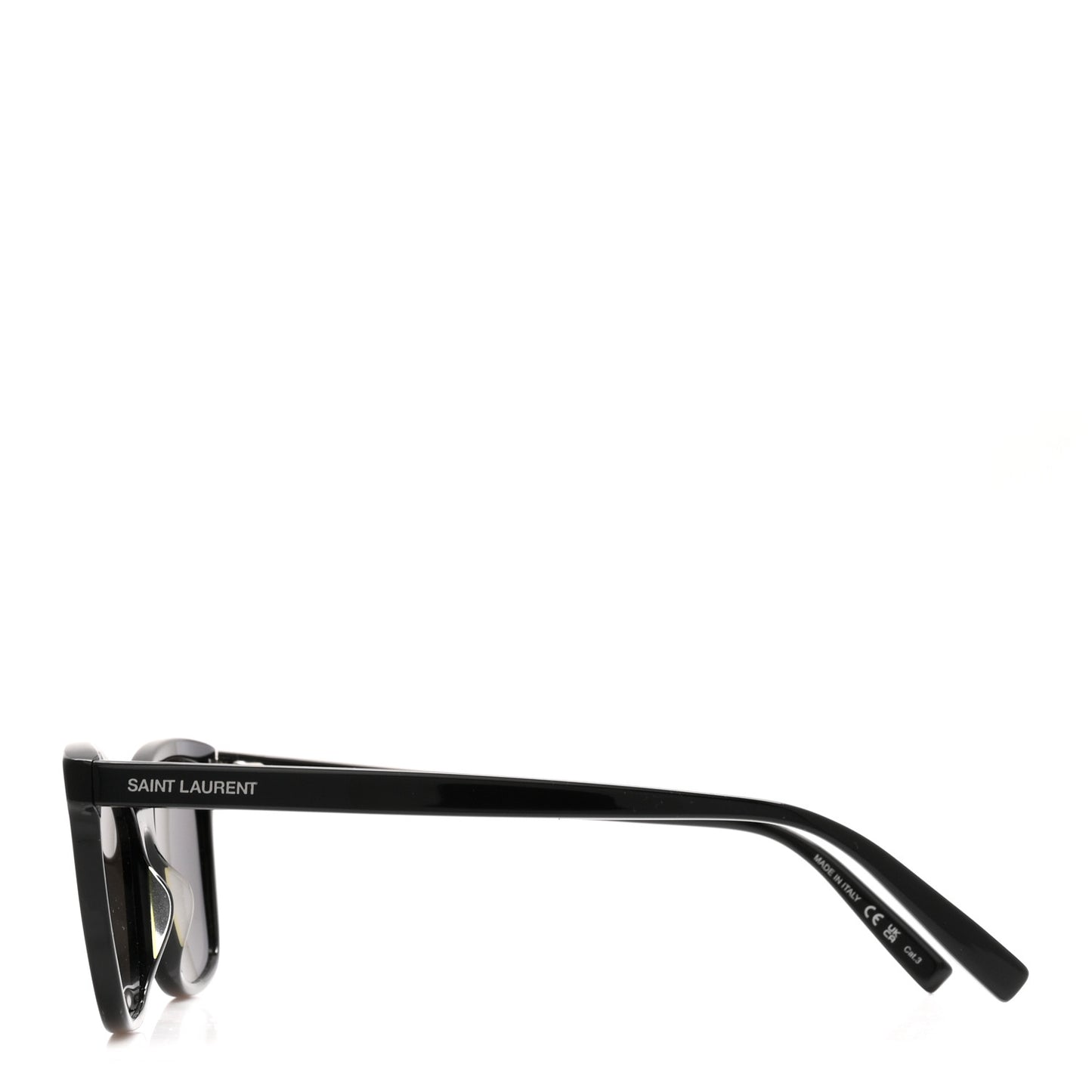 Acetate Cat Eye Sunglasses SL 502 Black