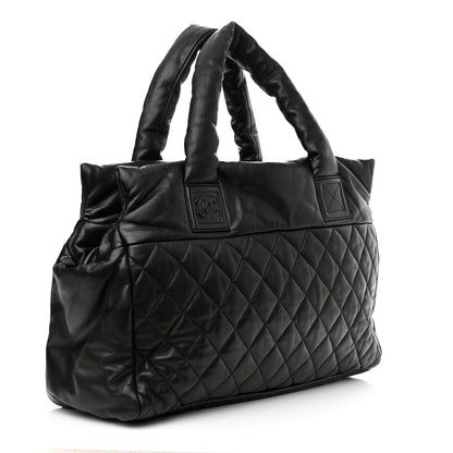 Chanel Caviar Quilted Large Coco Cocoon Tote Black 3 of 13