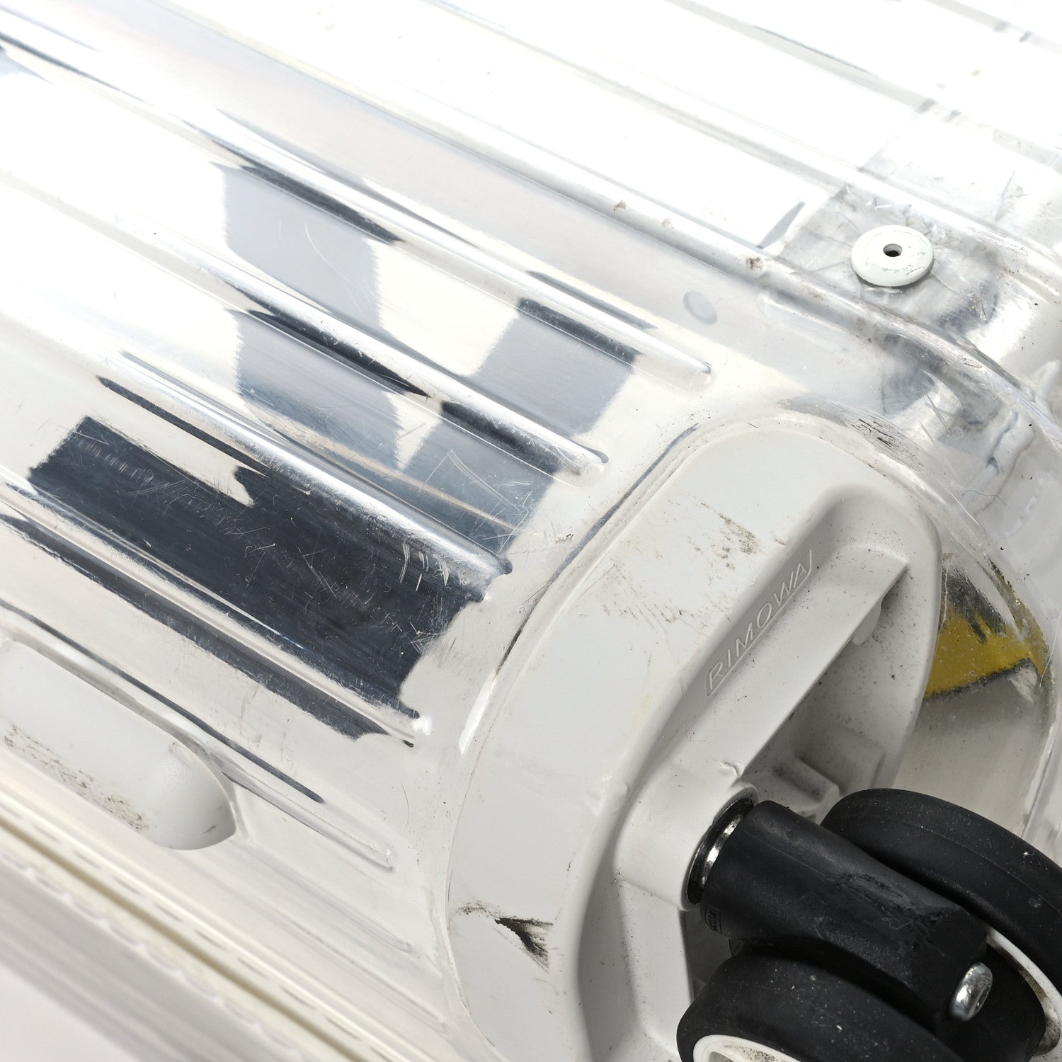 Off-White X RIMOWA Polycarbonate Luggage Transparent 9 of 13