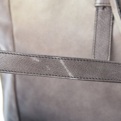 Prada Cervo Lux Zippers Shopper Tote White Sfumato 17 of 21