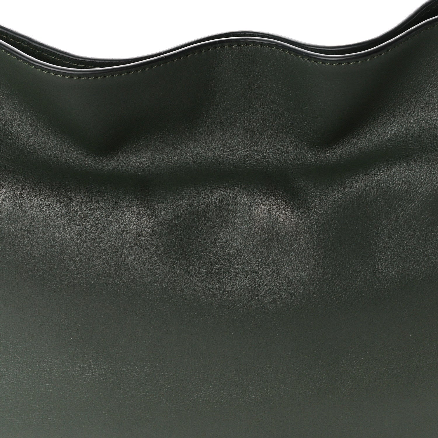 Loewe Calfskin Flamenco Knot Clutch Vintage Khaki 12 of 12