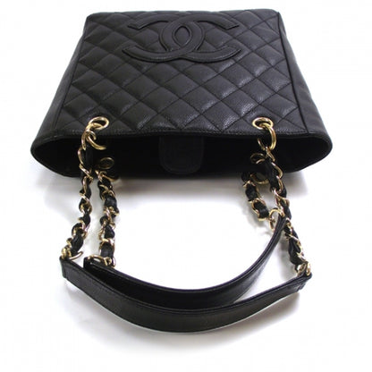 Chanel Caviar Petit Shopping Tote PST Black 5 of 15