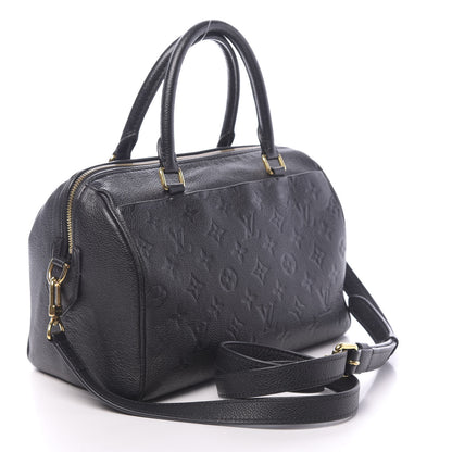 Louis Vuitton Empreinte Speedy Bandouliere 25 NM Black 2 of 9