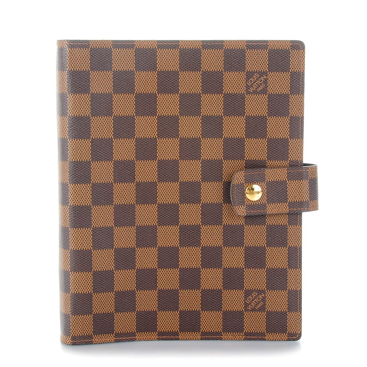 Damier Ebene Large Ring Agenda Cover