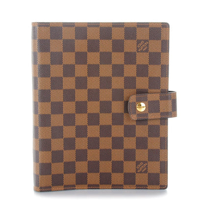Louis Vuitton Damier Ebene Large Ring Agenda Cover 1 of 7