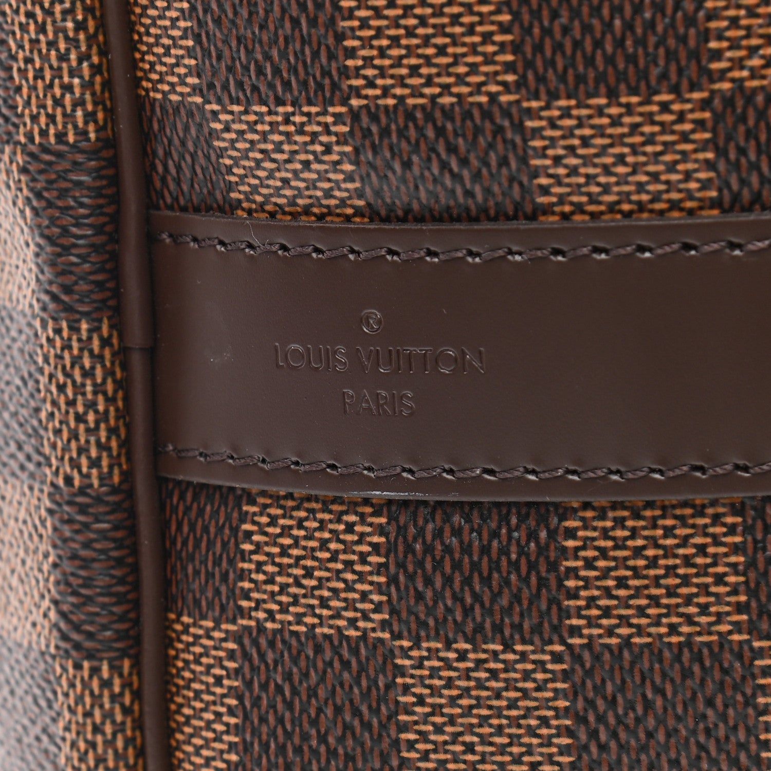 Louis Vuitton Damier Ebene Keepall Bandouliere 55 6 of 8