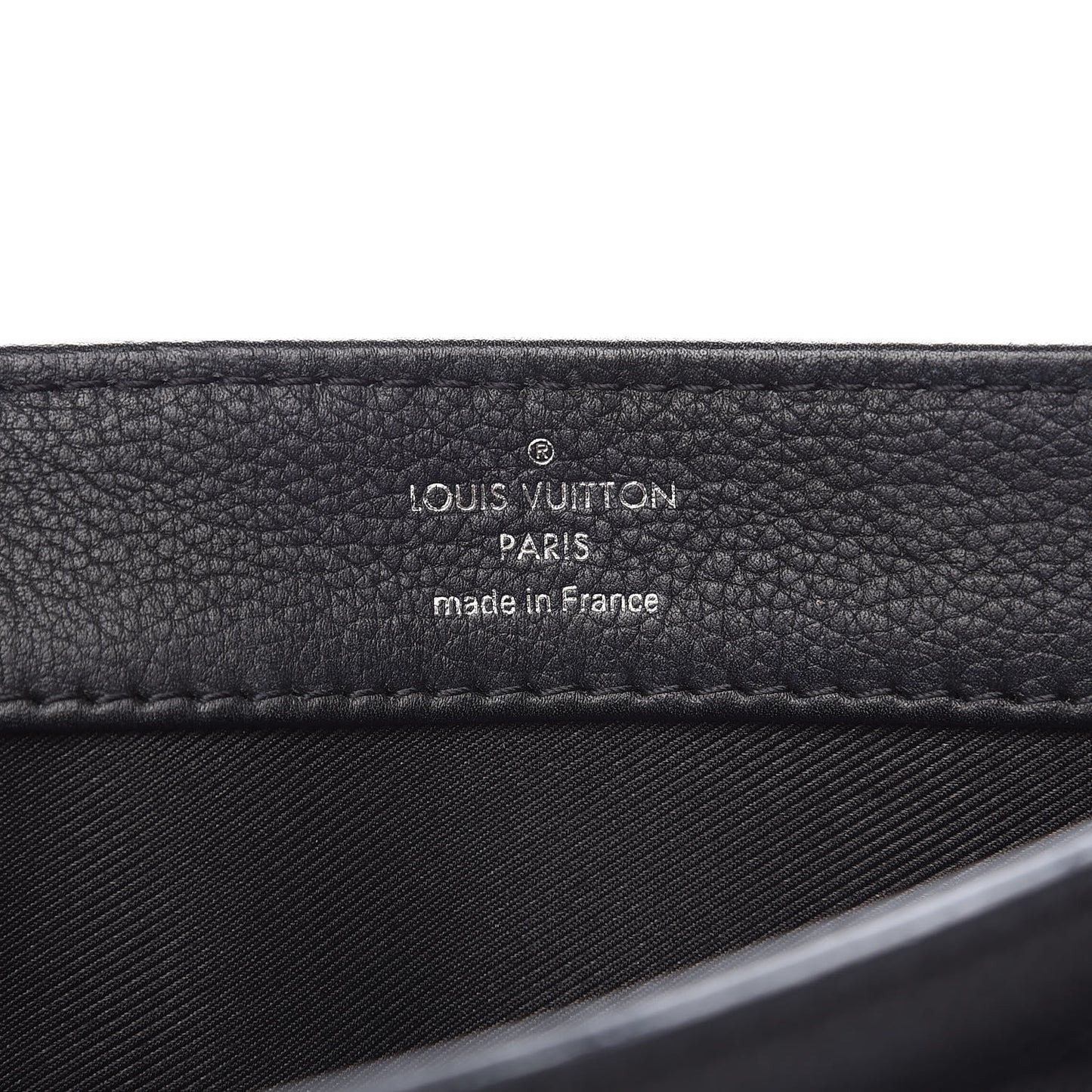 Calfskin Lockme II Chain Bag BB Black