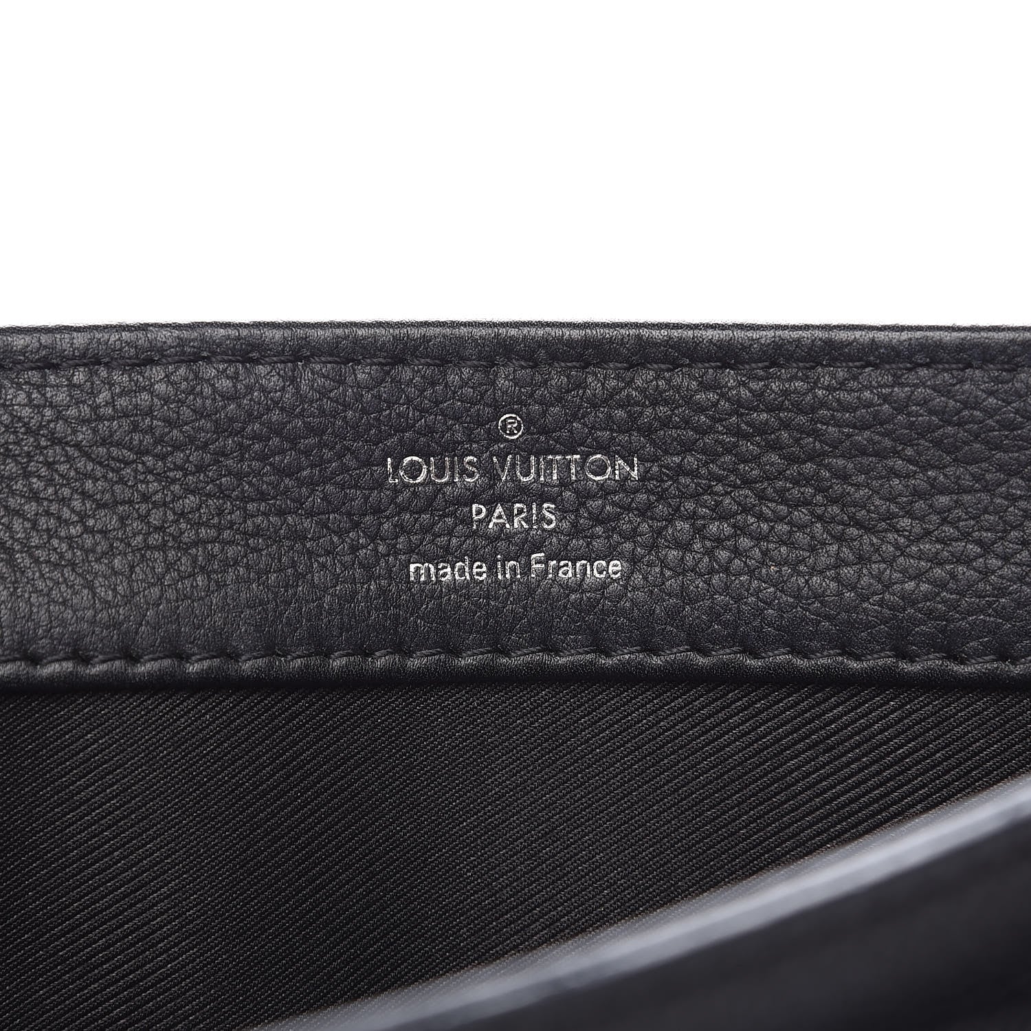 Louis Vuitton Calfskin Lockme II Chain Bag BB Black 6 of 10