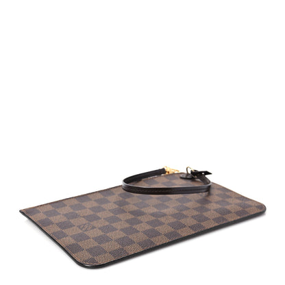 Louis Vuitton Damier Ebene Neverfull MM GM Pochette Rose Ballerine 4 of 6
