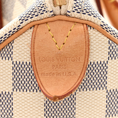 Louis Vuitton Damier Azur Speedy 25 6 of 14