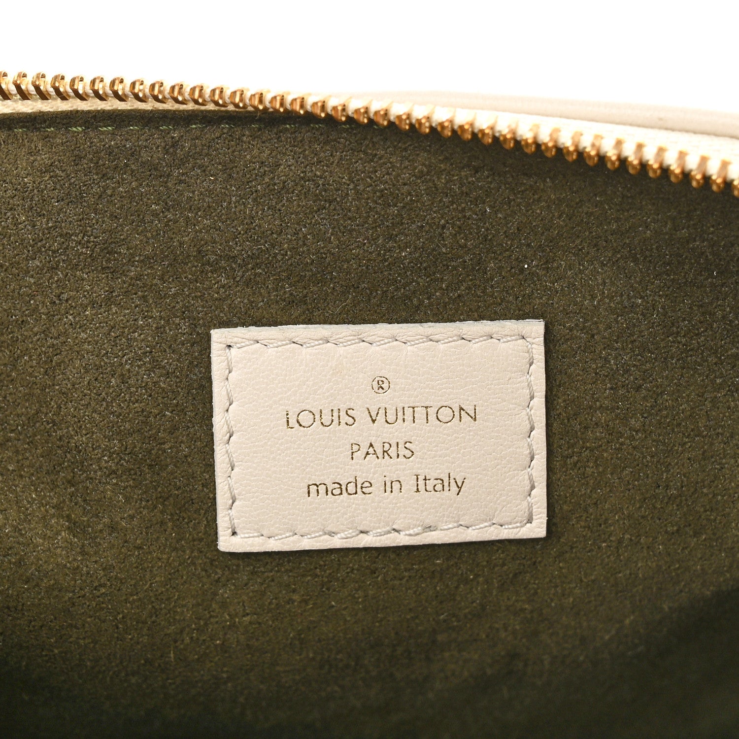 Louis Vuitton Lambskin Embossed Monogram Coussin PM Cream 6 of 9