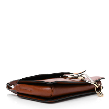 Chloe Suede Calfskin Small Faye Shoulder Bag Tobacco 4 of 12